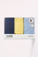 Panty Milk Plain (Bikini / Brief) – Pack of 3 Pieces