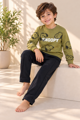 6613 - 7613 Boys’ Winter Cotton Pajamas YAYA
