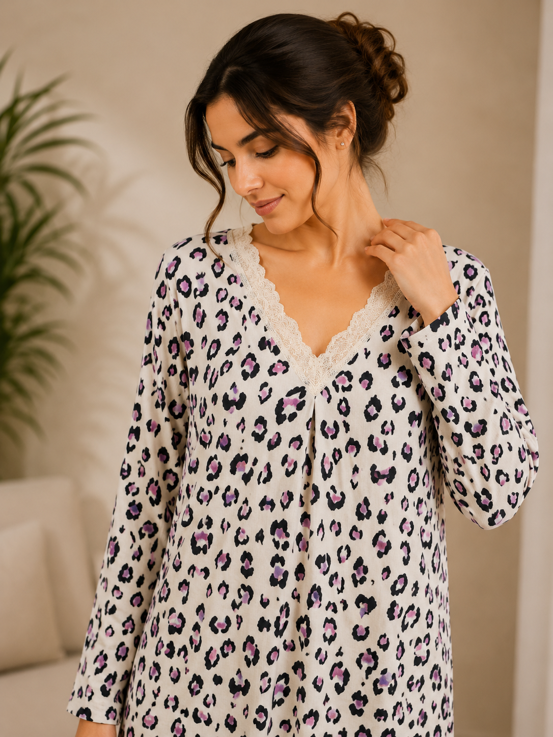 27201 Women’s Viscose Galabeya K.D
