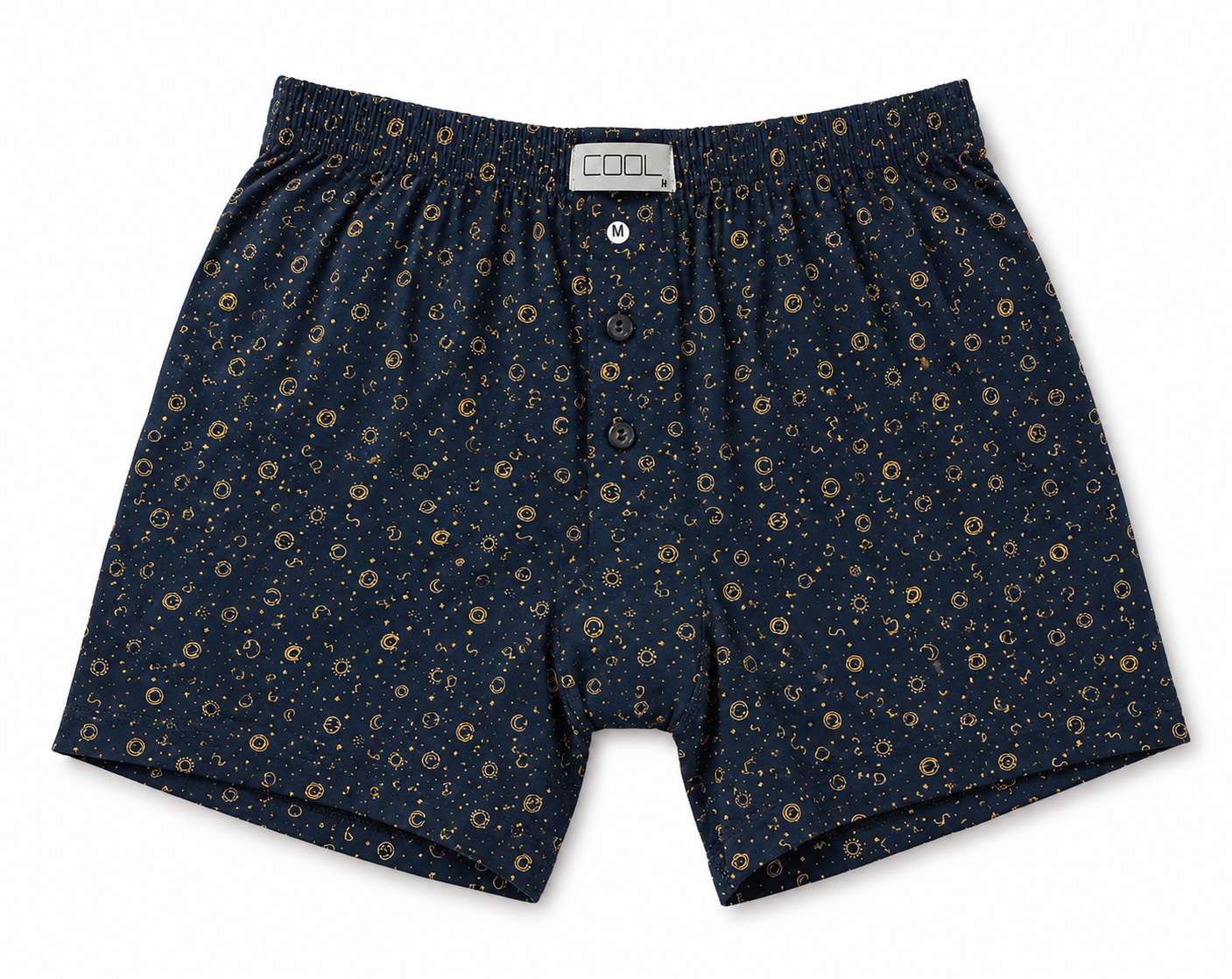 130 COOL Men's Printed Boxer Briefs – Assorted Designs