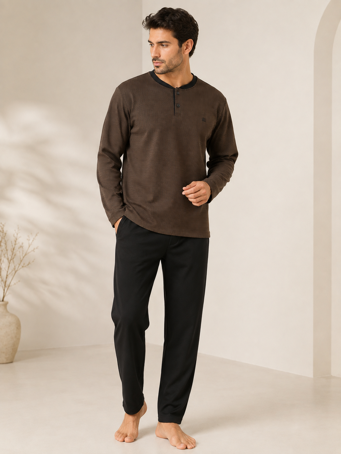 2 Men’s Winter Cotton Pajamas