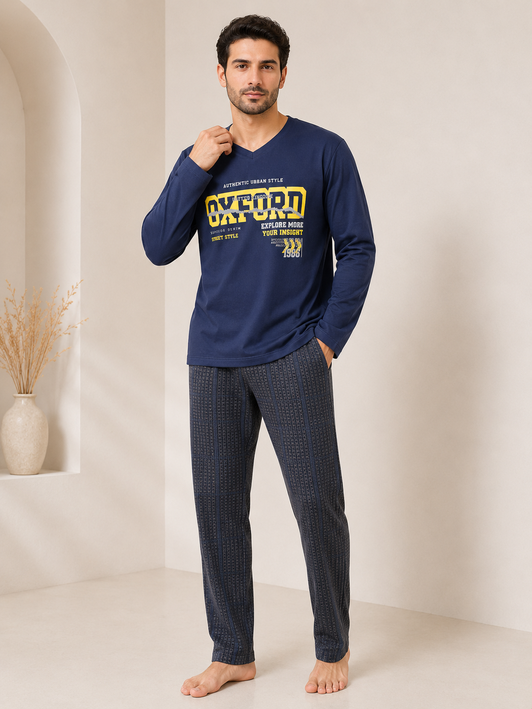 14 Men’s Winter Cotton Pajamas