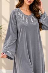 24/12 Women’s Winter Velvet Galabeya DAHAB
