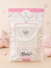 Girls’ White Cotton Long-Sleeve Top FLUER 🤍🎀