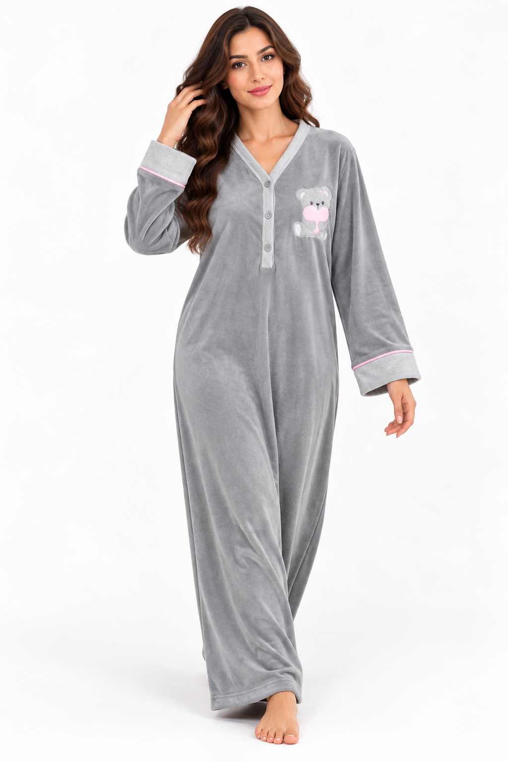 207 Women’s Winter Velvet Galabeya MODA PLUS
