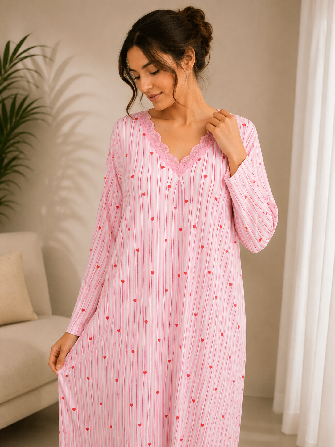 27209 Women’s Viscose Galabeya K.D