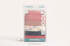 Panty School – Pack of 6 Pieces