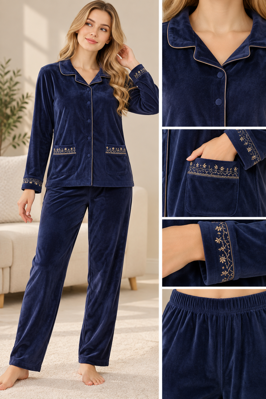 24/26 Women’s Winter Velvet Pajamas ❄️