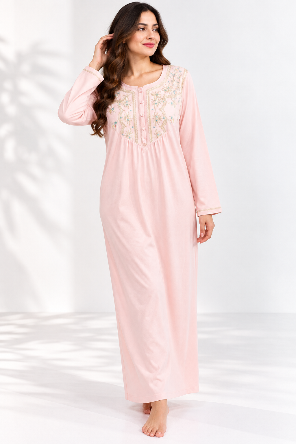 27502 Women’s Cotton Galabeya