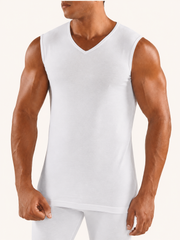 161 COOL Men's Lycra V-Neck Tank Top
