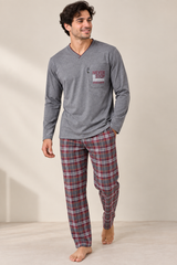 8411 Men’s Winter JET Pajamas