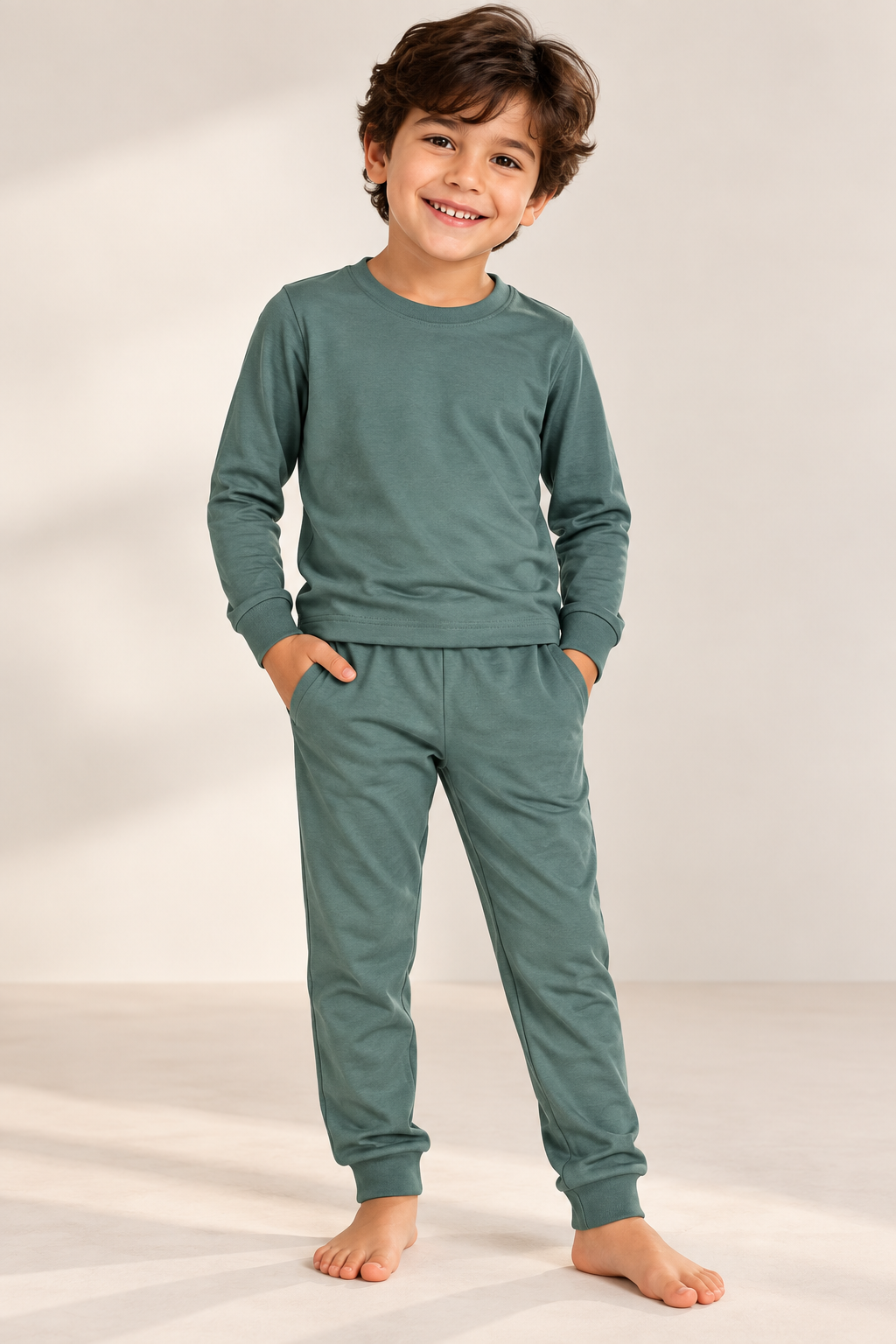 Warm pajamas for kids