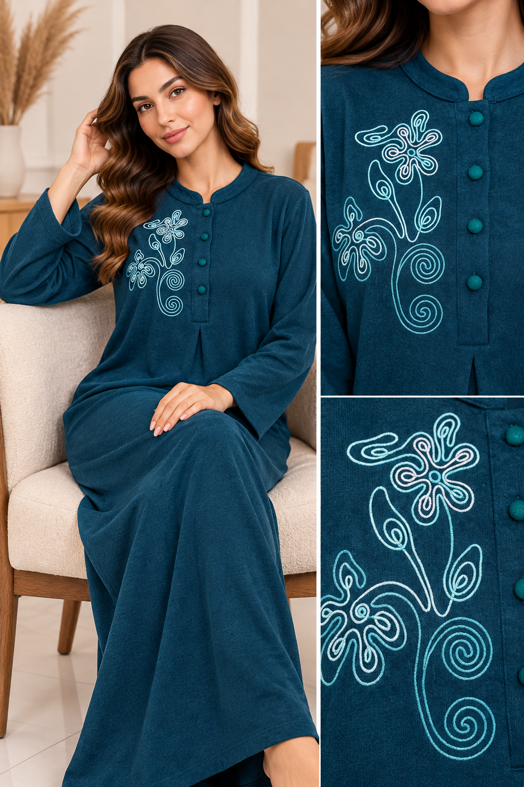 711501 Women’s Winter Galabeya VIVA