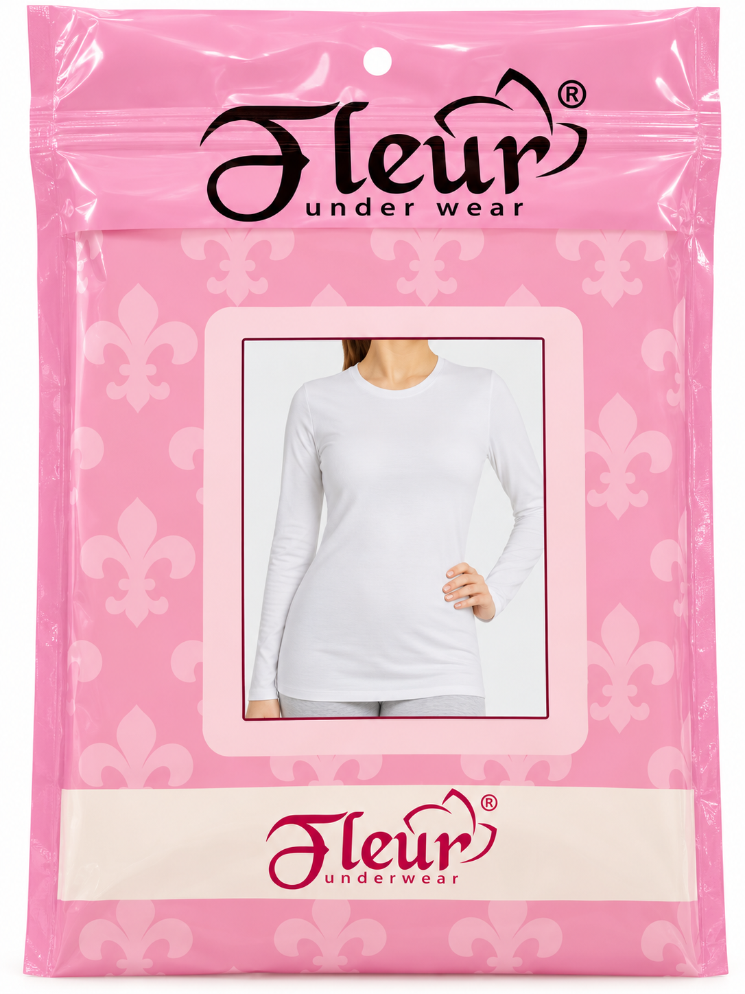 253 Women’s Viscose Short Sleeve Undershirt FLUER