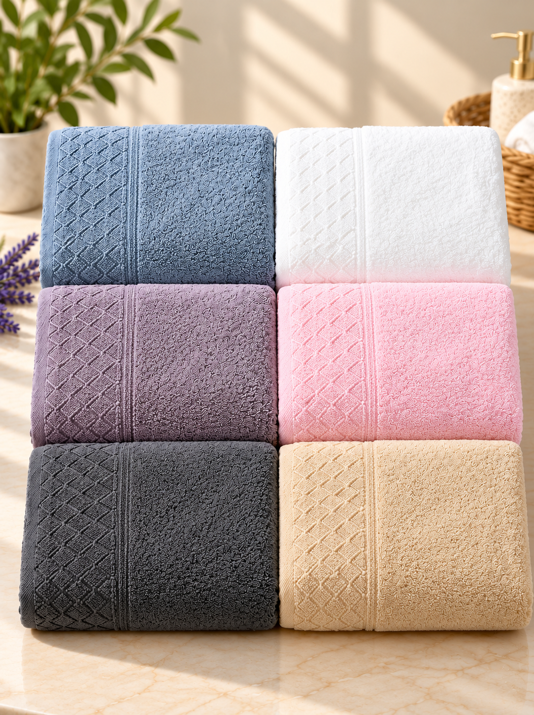 Cotton Towel 140 × 70 CM – 1 Piece