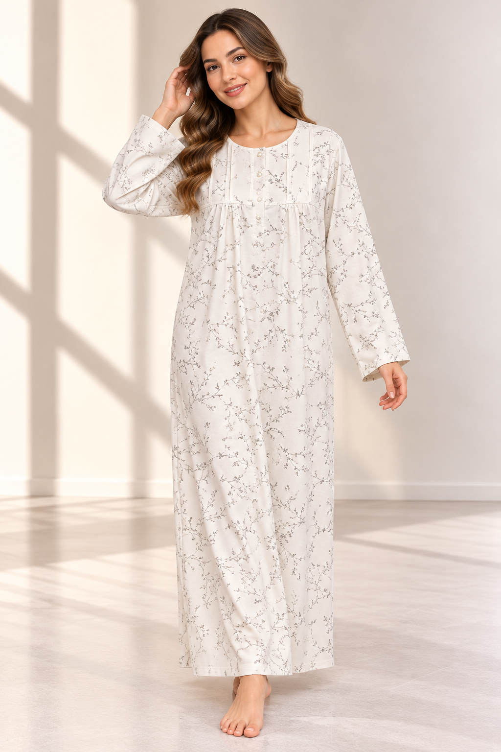 713203 Women’s Winter Cotton Galabeya VIVA